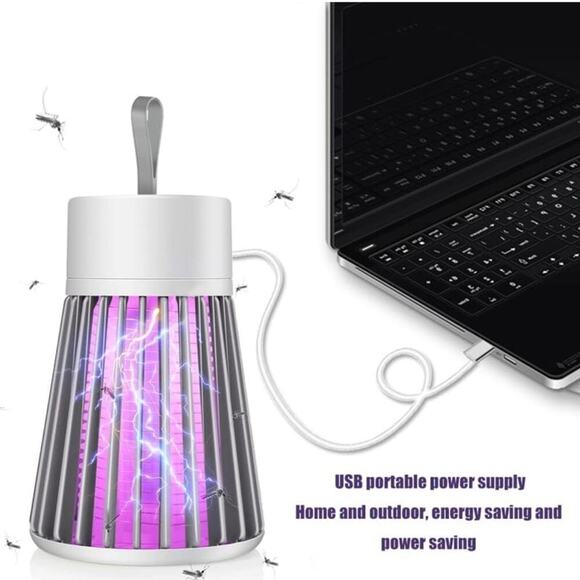 Bug Zapper Indoor Zapper USB Mosquito Trap Fly Zapper Small Brush, Radiationless - Picture 6 of 8